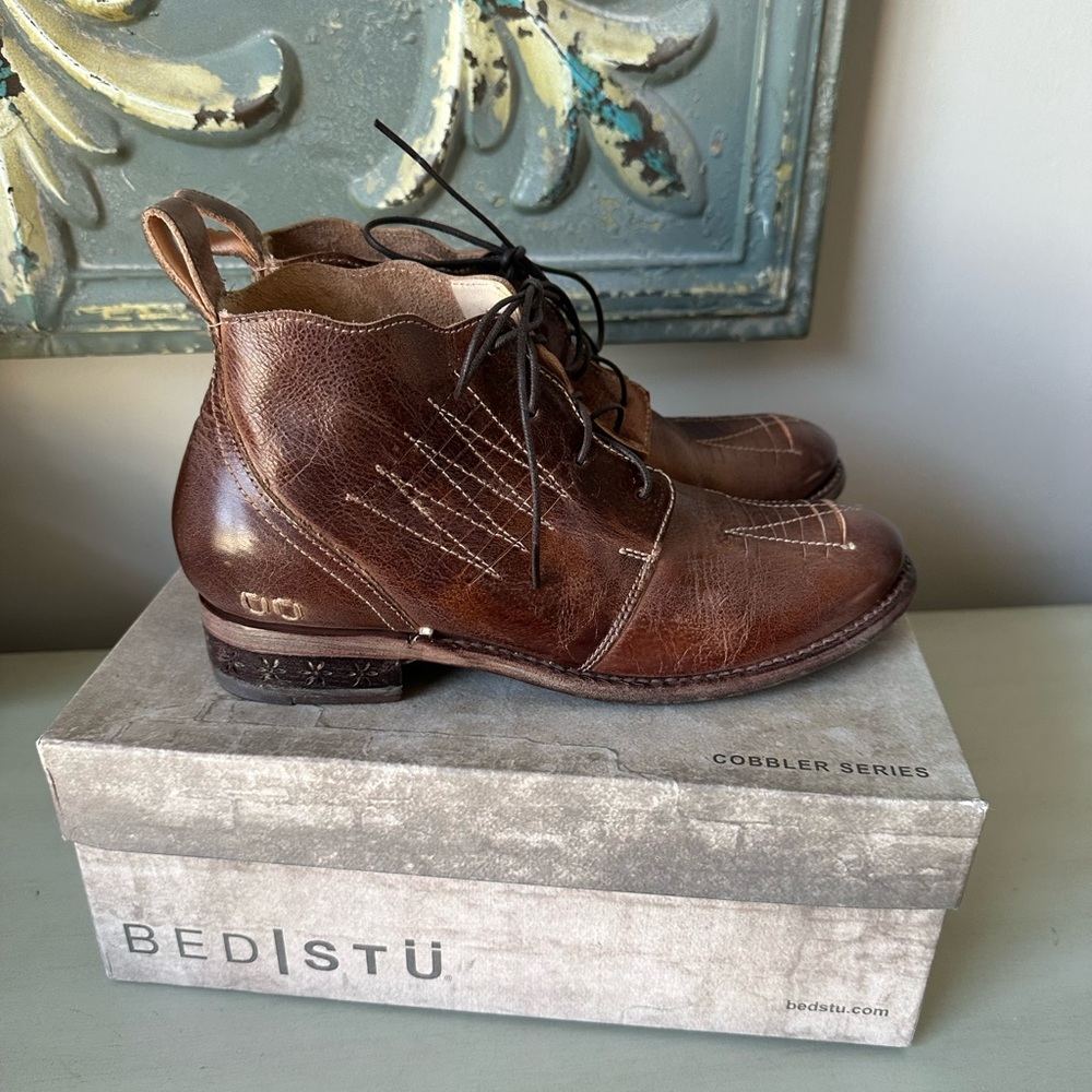 Bed stu cobblestone series Barkley booties 8